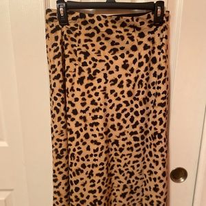 Cheetah Print Skirt